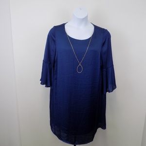 As U Wish Dress Plus Size 2X  Built in Necklace